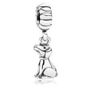 Pandora Silver Dog Charm